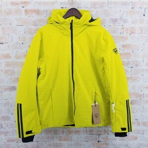 NWT Rossignol Strawpile Insulated Ski Jacket Bright Yellow Waterproof Sz Medium